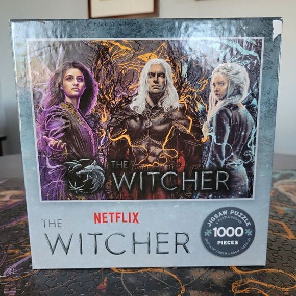 Netfilx The Witcher Puzzle - 1000 Pieces - Picture 3 of 6